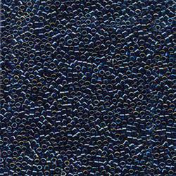 DELICA BEAD 10 грам, Miyuki 11/0 GUNMETAL IRIS DB006