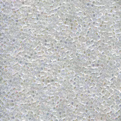 DELICA BEAD 10 грам, Miyuki 11/0 CRYSTAL AB DB051