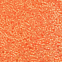 DELICA BEAD 10 грам, Miyuki 11/0 OPAQUE MANDARIN DB1133