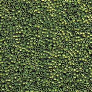DELICA BEAD 10 грам, Miyuki 11/0 OPAQUE AVOCADO  DB1135