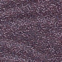 DELICA BEAD 10 грам, Miyuki 11/0 TR MAUVE LUSTER DB1224