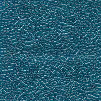 DELICA BEAD 10 грам, Miyuki 11/0 TR CARIBBEAN TEAL LUSTER DB1228