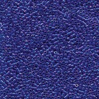 DELICA BEAD 10 грам, Miyuki 11/0 BEAD OP COBALT BLUE AB DB165