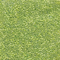 DELICA BEAD 10 грам, Miyuki 11/0 OP CHARTREUSE AB DB169