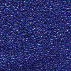 DELICA BEAD 10 грам, Miyuki 11/0 OPAQUE ROYAL BL.LUST DB216