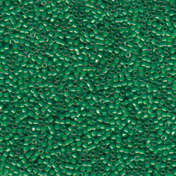 DELICA BEAD 10 грам, Miyuki 11/0 LINED GREEN/LIME DB274