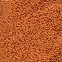 DELICA BEAD 10 грам, Miyuki 11/0DYED OPAQUE PUMPKIN DB653