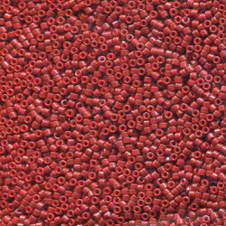 DELICA BEAD 10 грам, Miyuki 11/0 BD DYED OPAQUE CRANBERY DB654
