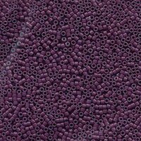 DELICA BEAD 10 грам, Miyuki 11/0 DYED DARK MAUV DB662