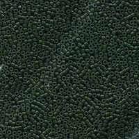 DELICA BEAD 10 грам, Miyuki 11/0 DYED OPAQU FOREST GR DB663