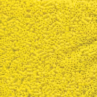 DELICA BEAD 10 грам, Miyuki 11/0 OPAQUE YELLOW DB721