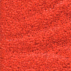 DELICA BEAD 10 грам, Miyuki 11/0 OPAQUE LT.SIAM DB727