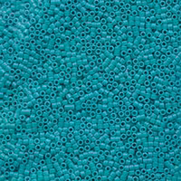 DELICA BEAD 10 грам, Miyuki 11/0 OPAQUE TURQUOISE DB729